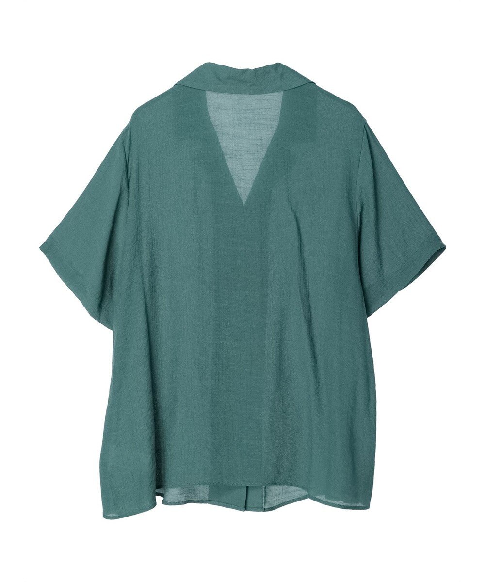Green Parks ゆったり開襟シャツ 