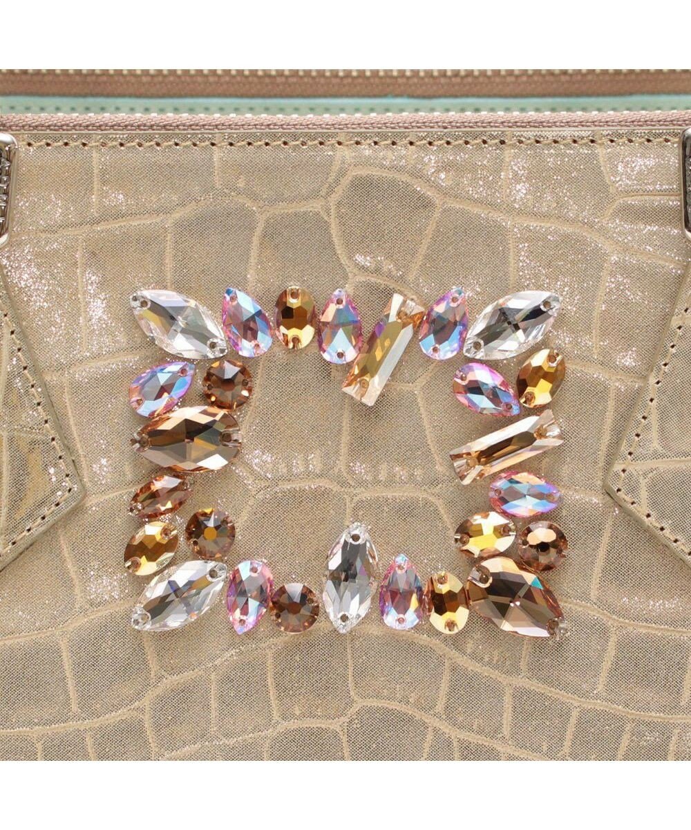 A.D.M.J. 【牛革】ヴィッテリグリシャムウェンディ/クリスタルソーイングWジップトート28cm 