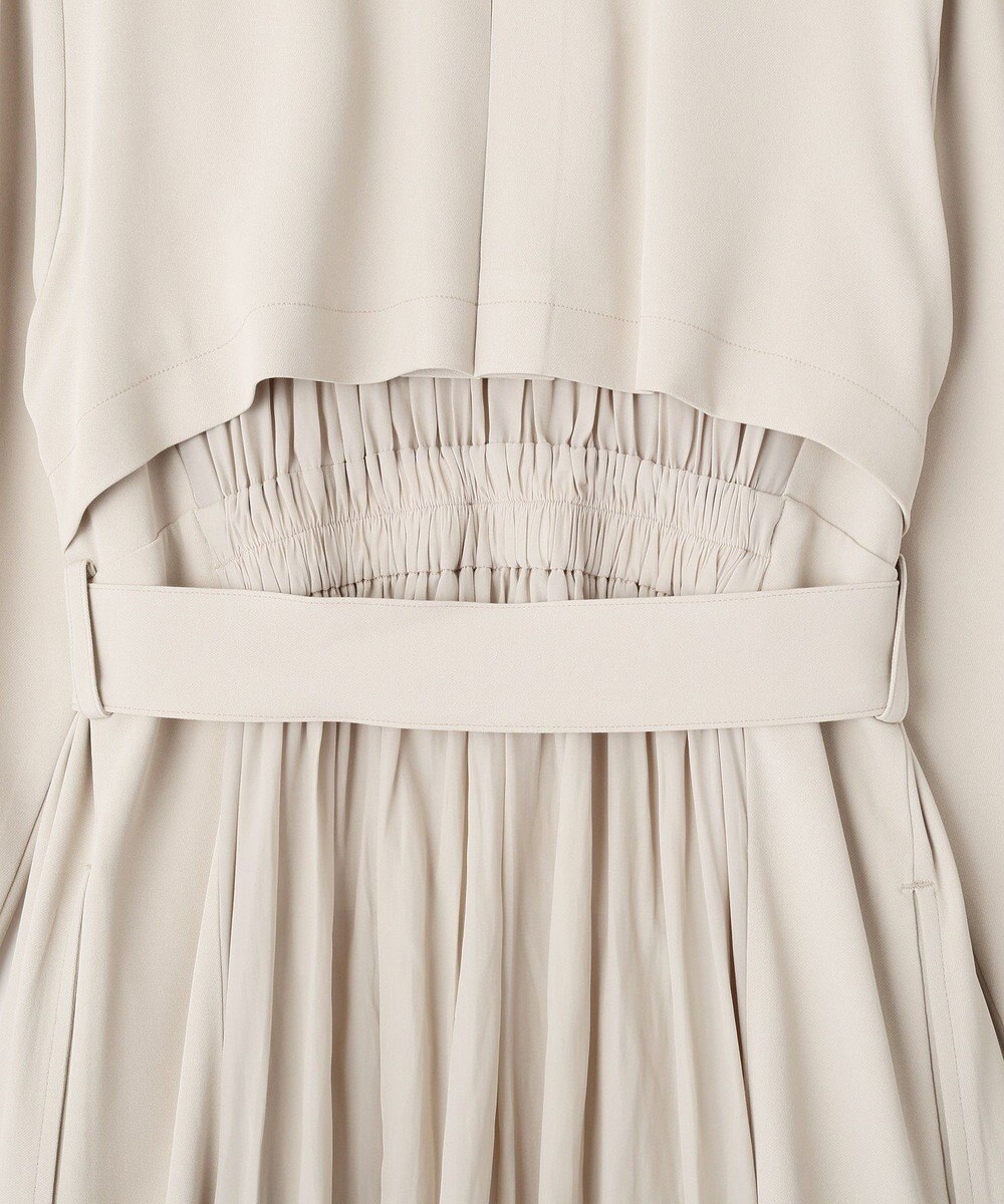 YECCA VECCA 【UVカット/花粉ガード】素材MIXトレンチコート 