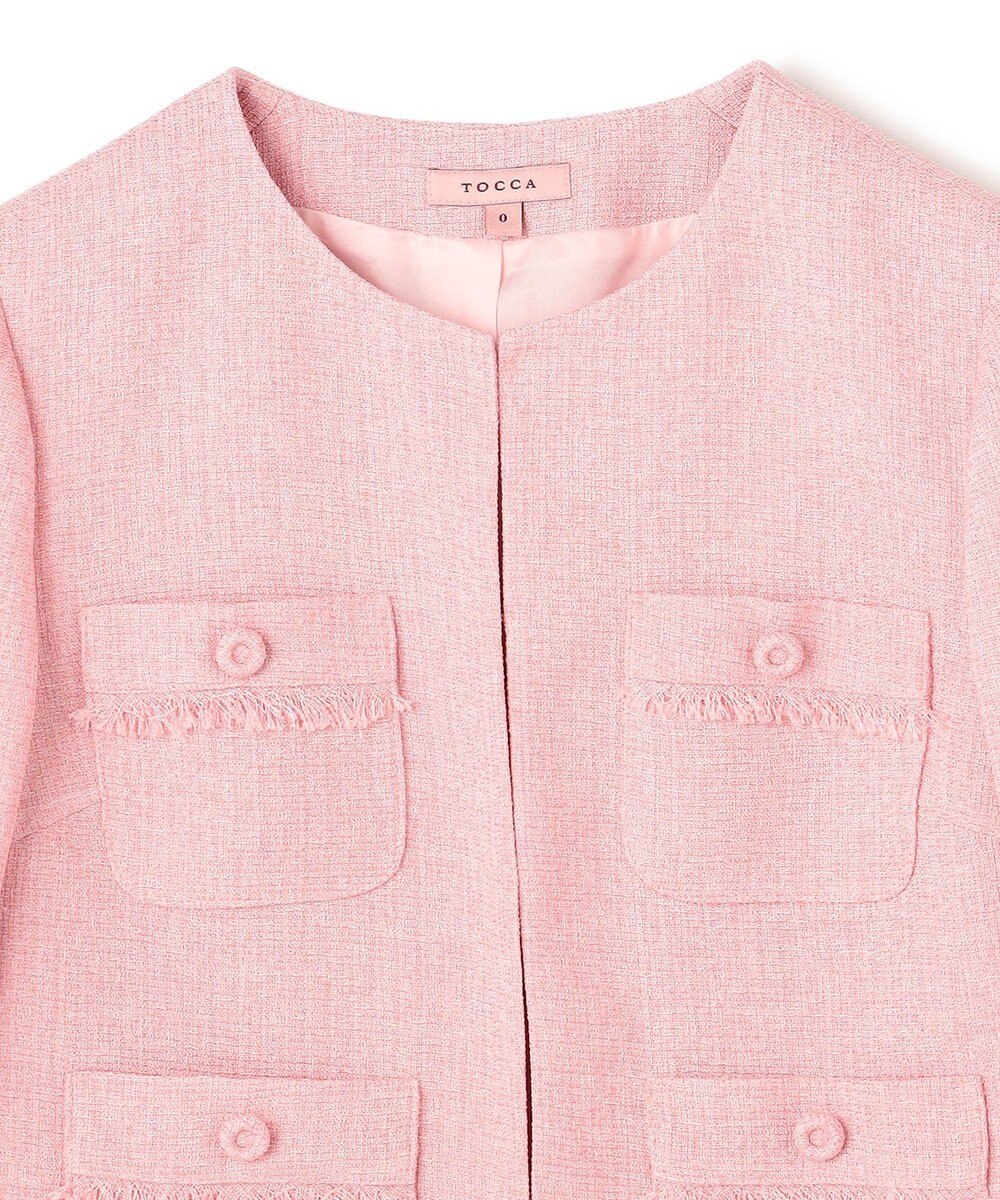 TOCCA 【洗える・消臭】MIST TWEED ジャケット 