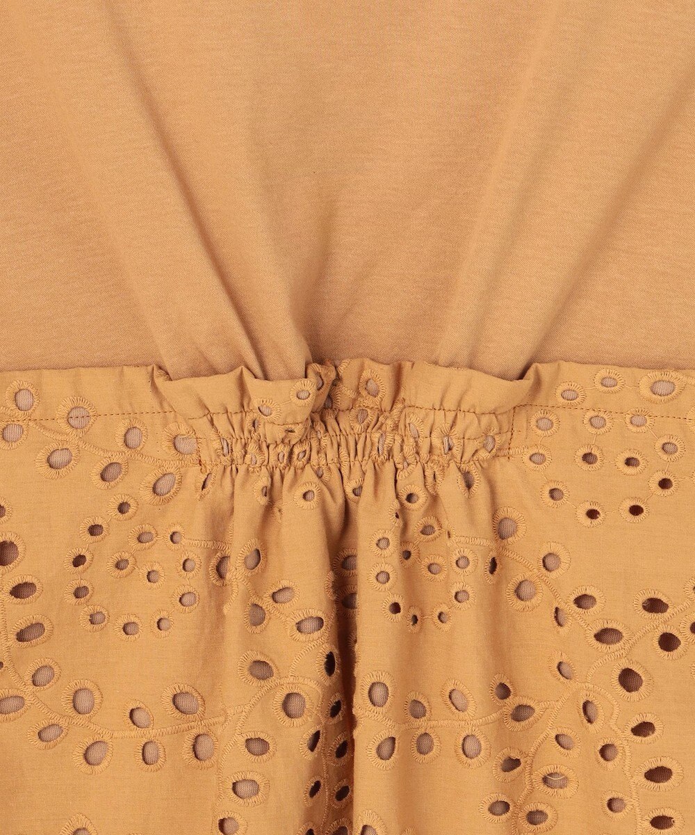 23区 【先行予約】カットワークエンブロイダリー スカラップヘム トップス 