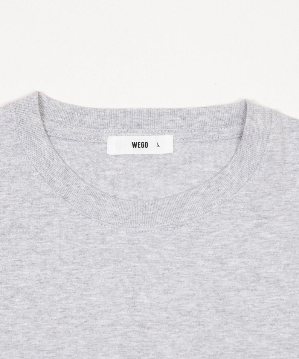 WEGO ポケット刺繍BIG　T（長袖） 