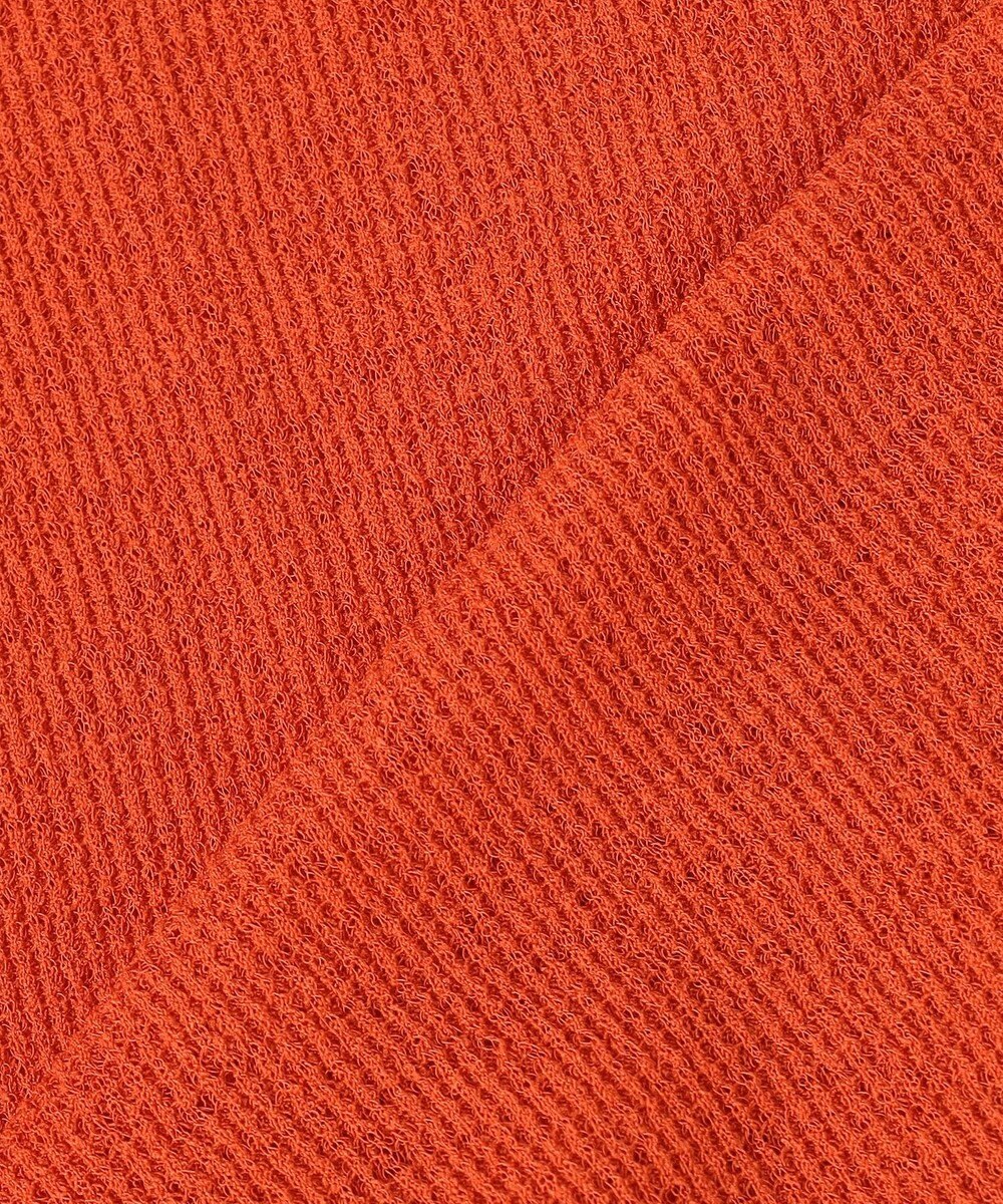 ANY シアーワッフルカーディガン 