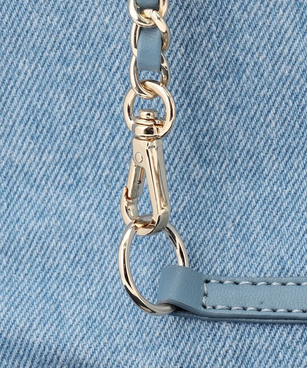 23区 【先行予約】デニムフリンジ ショルダーバッグ 