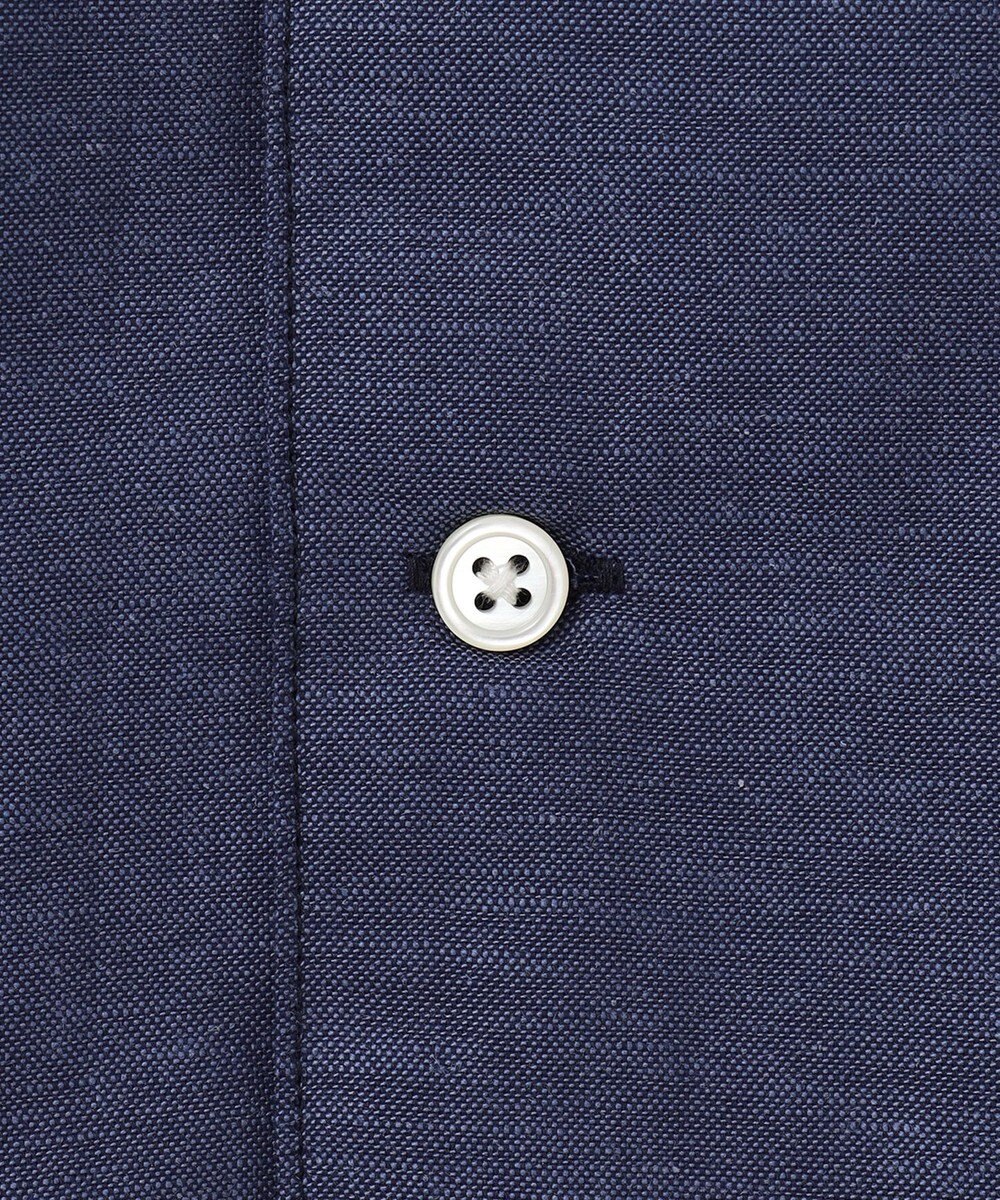 J.PRESS MEN 【HYBRID LINEN】オープンカラーシャツ 