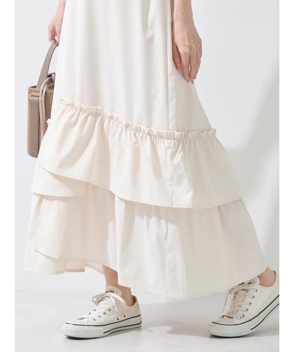 earth music&ecology ドロストティアードキャミワンピース 