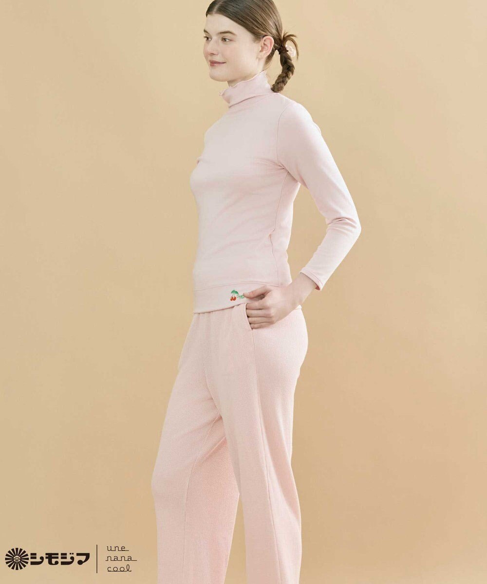 une nana cool MADE WITH シモジマ 裏起毛　タートルネック 