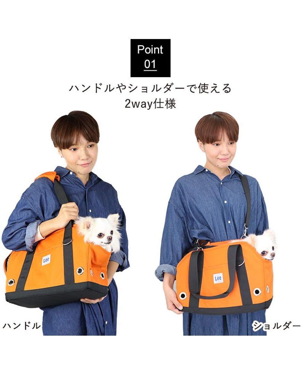 PET PARADISE Lee アウトドアキャリーバッグ  四角 【超小型犬】 
