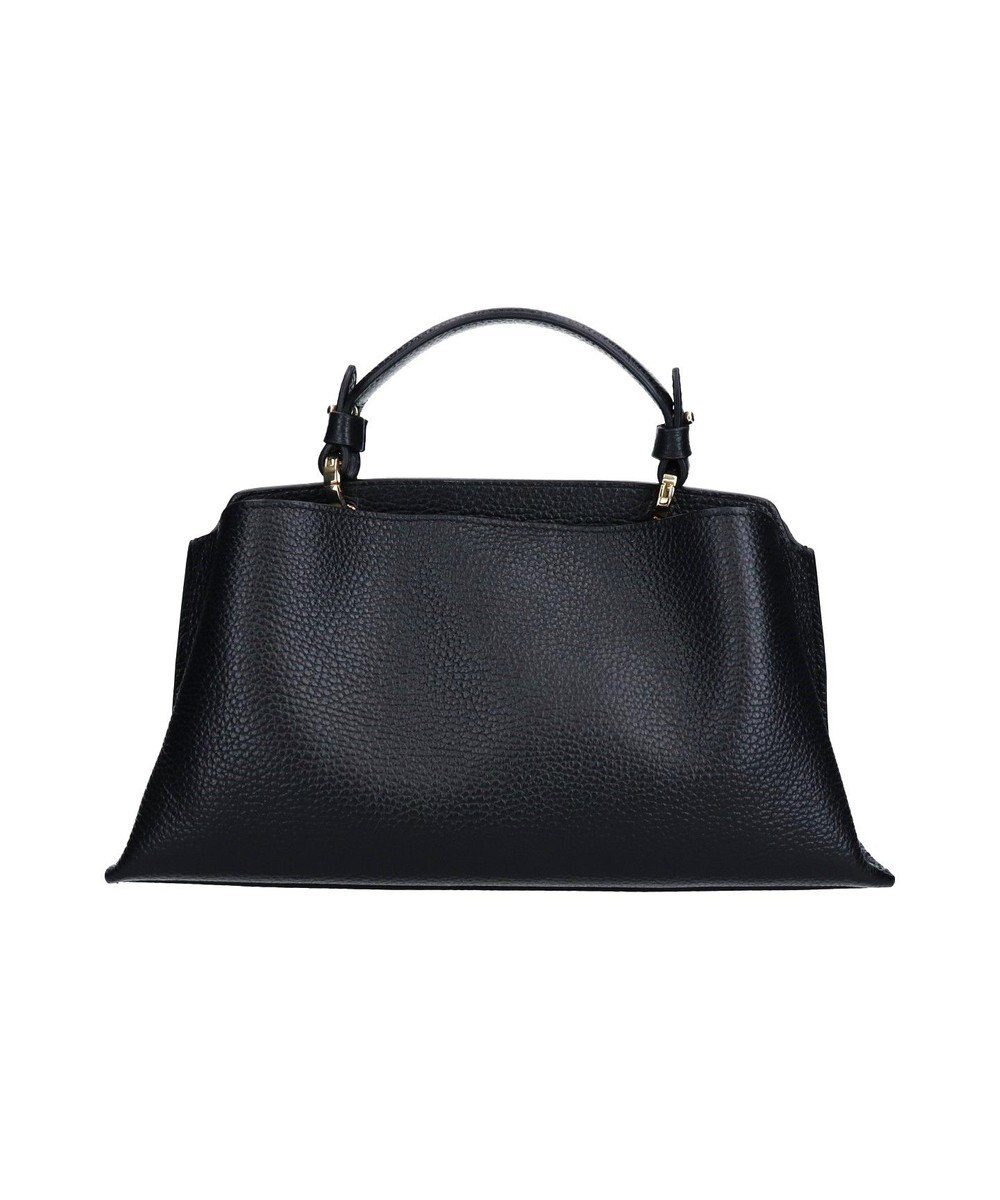 INTER-CHAUSSURES 【LORISTELLA】レザーハンドルセンターシームハンドバッグ 