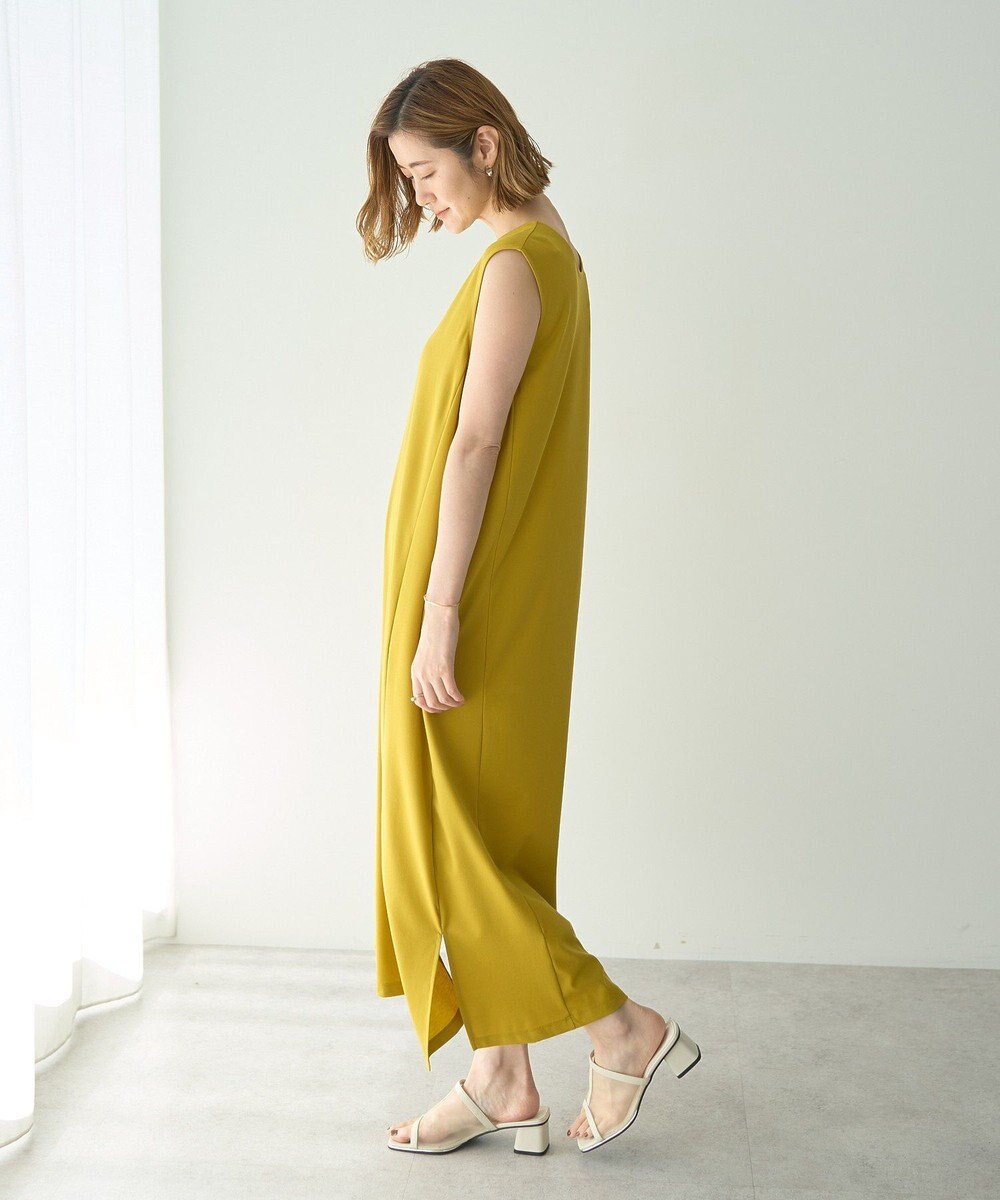 YECCA VECCA 2wayノースリーブカットワンピース 