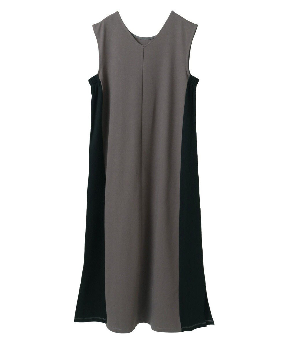 YECCA VECCA 2wayノースリーブカットワンピース 