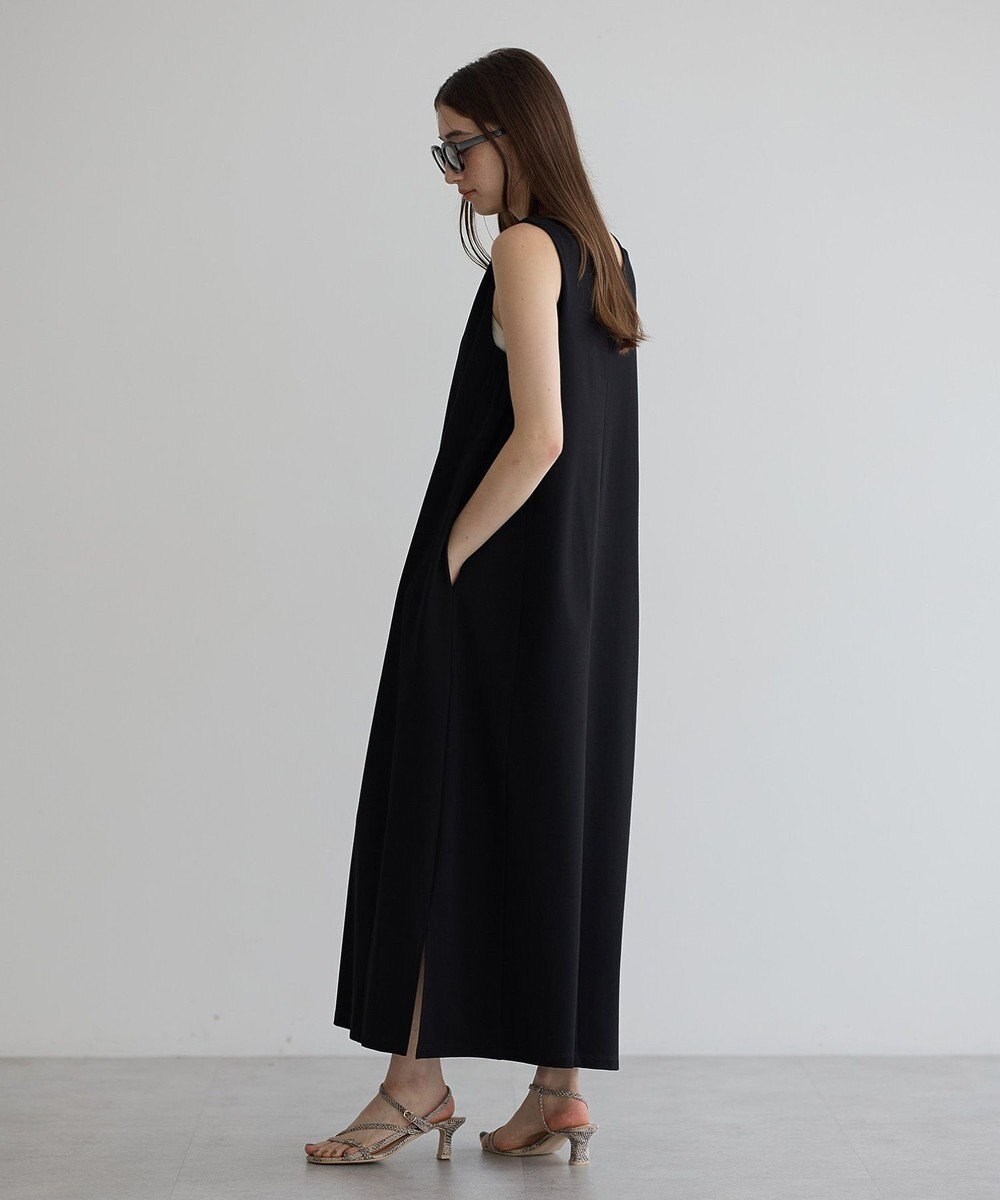 YECCA VECCA 2wayノースリーブカットワンピース 