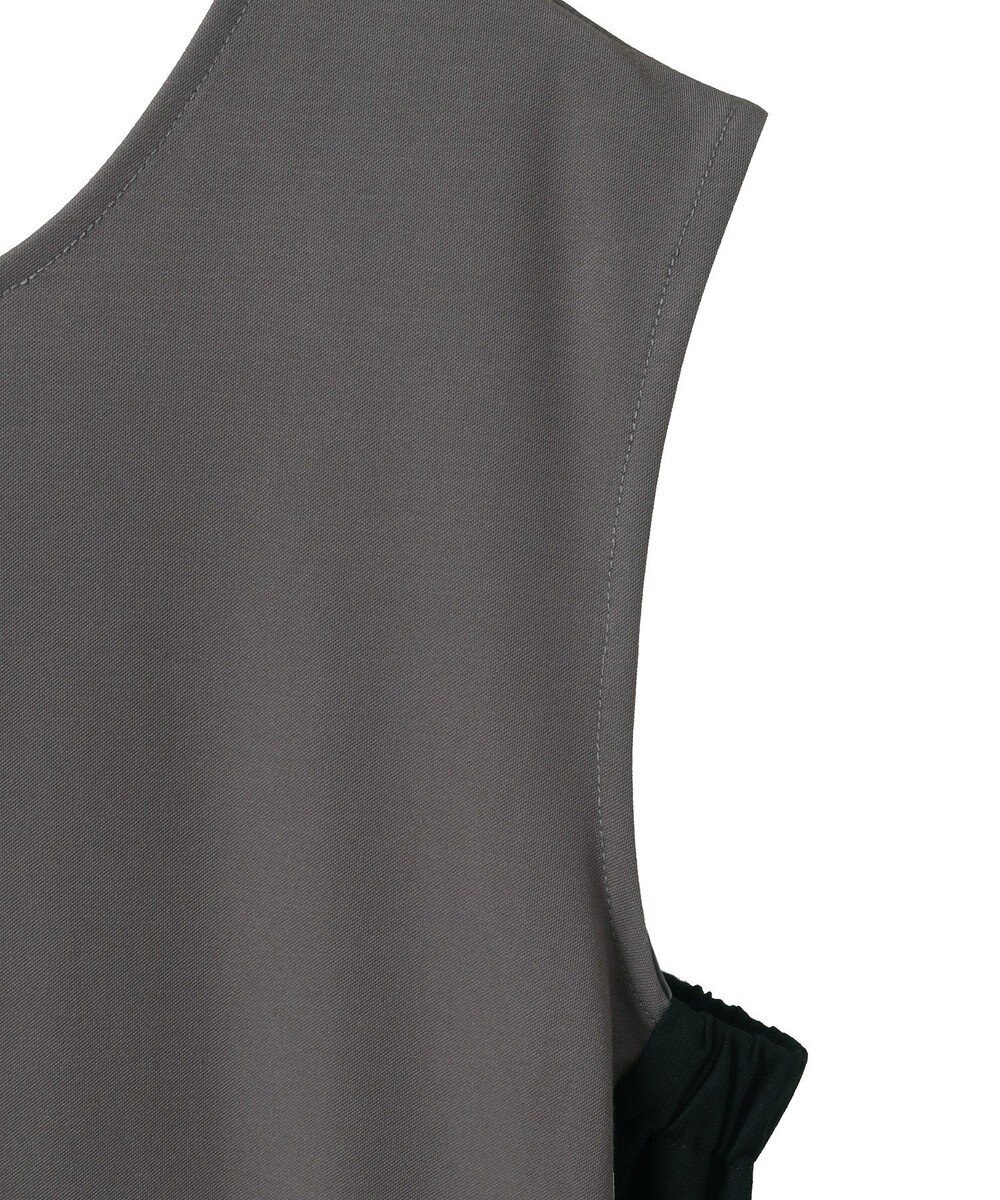 YECCA VECCA 2wayノースリーブカットワンピース 