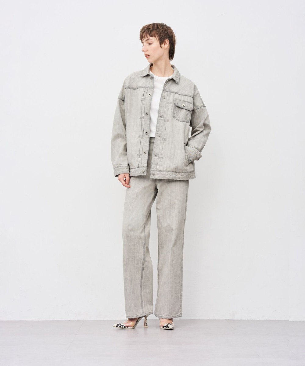 uncrave 【upper hights×uncrave】THE NIECE ストレートデニムパンツ 