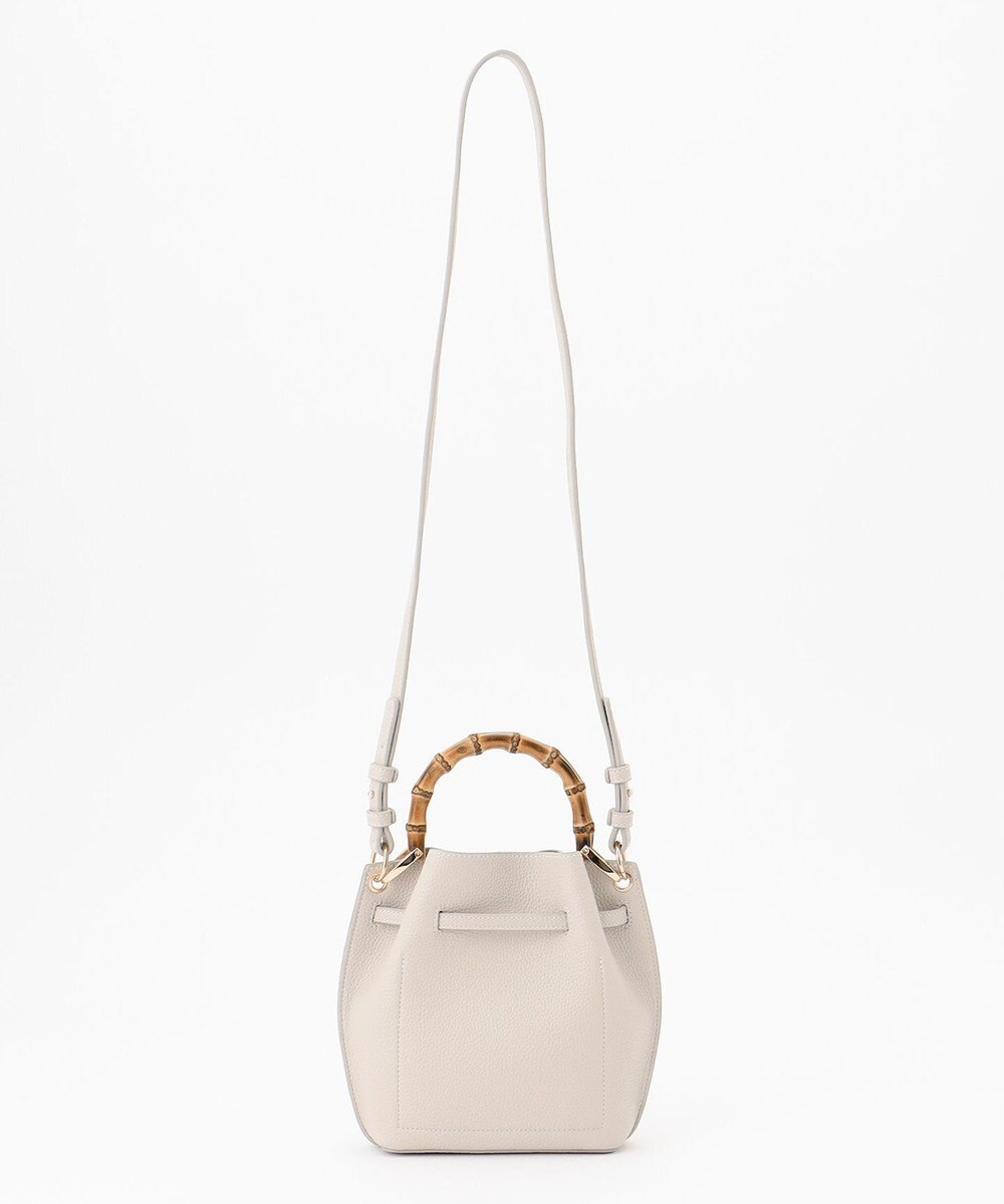 23区 バンブーハンドルミニショルダーバッグ 