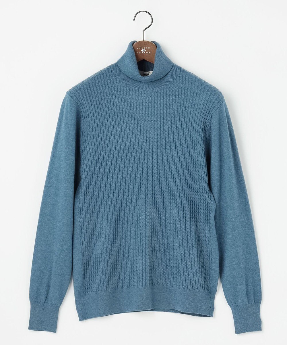 JOSEPH ABBOUD 【キングサイズ・チクチクしない/3シーズン対応/サスティナブル】SNOWY タートルネックセーター 