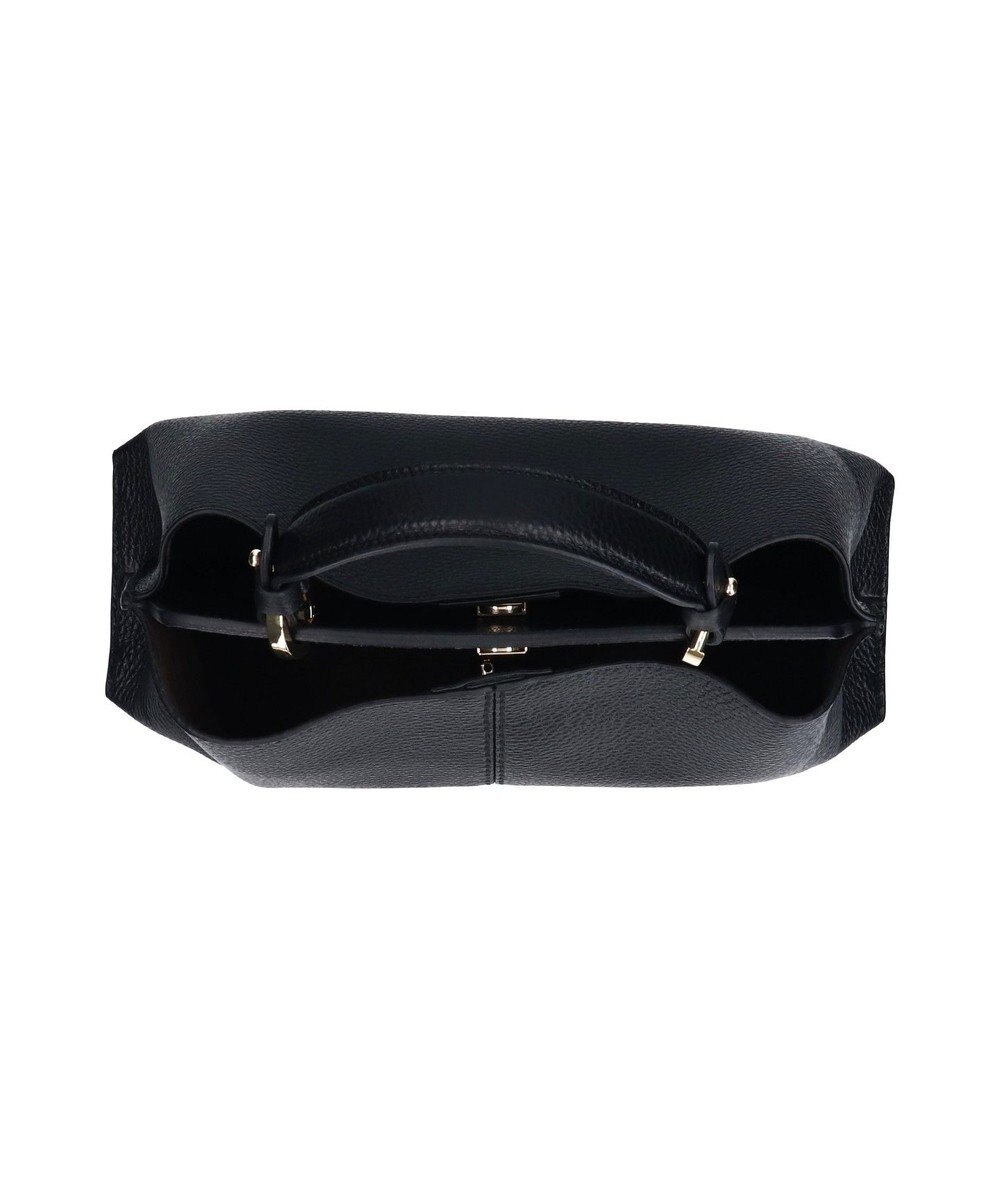 INTER-CHAUSSURES 【LORISTELLA】レザーハンドルセンターシームハンドバッグ 