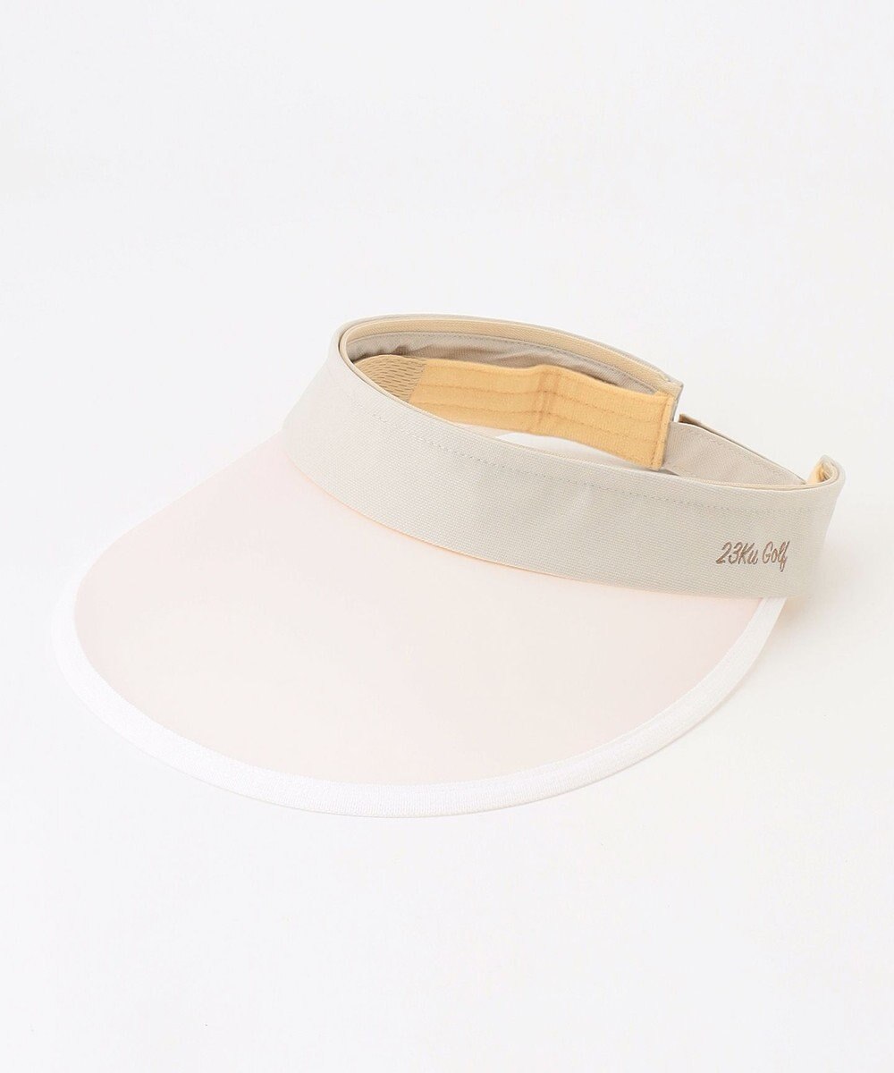 23区GOLF NEW素材NEWカラーで登場【WOMEN】【UVケア】２ＷＡＹ バイザー 