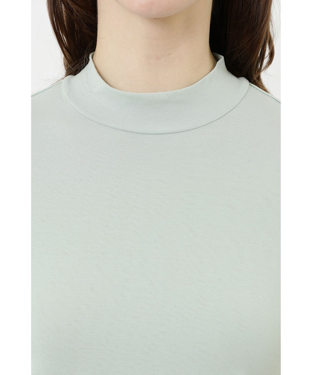 DAKS コットン天竺スタンドカラーカットソー 