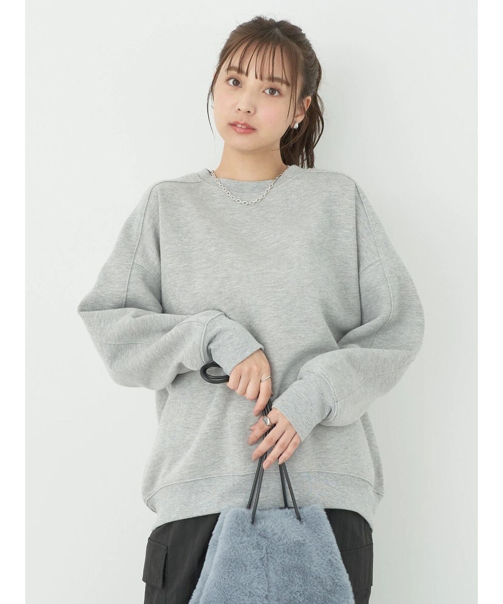 earth music&ecology 裏起毛チュニック 