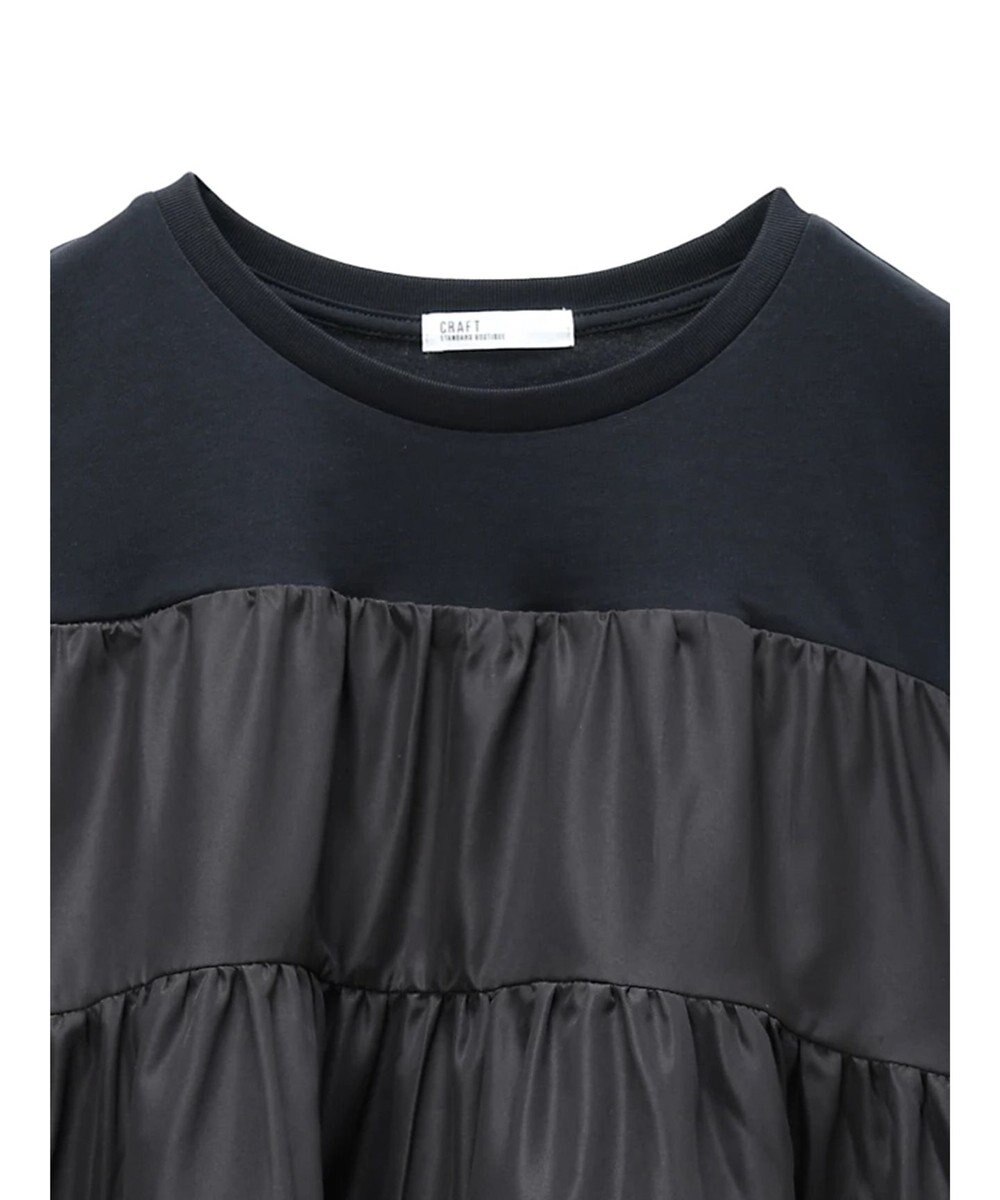 CRAFT STANDARD BOUTIQUE 異素材ティアードカットチュニック 