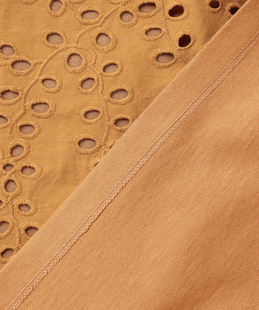 23区 【先行予約】カットワークエンブロイダリー スカラップヘム トップス 