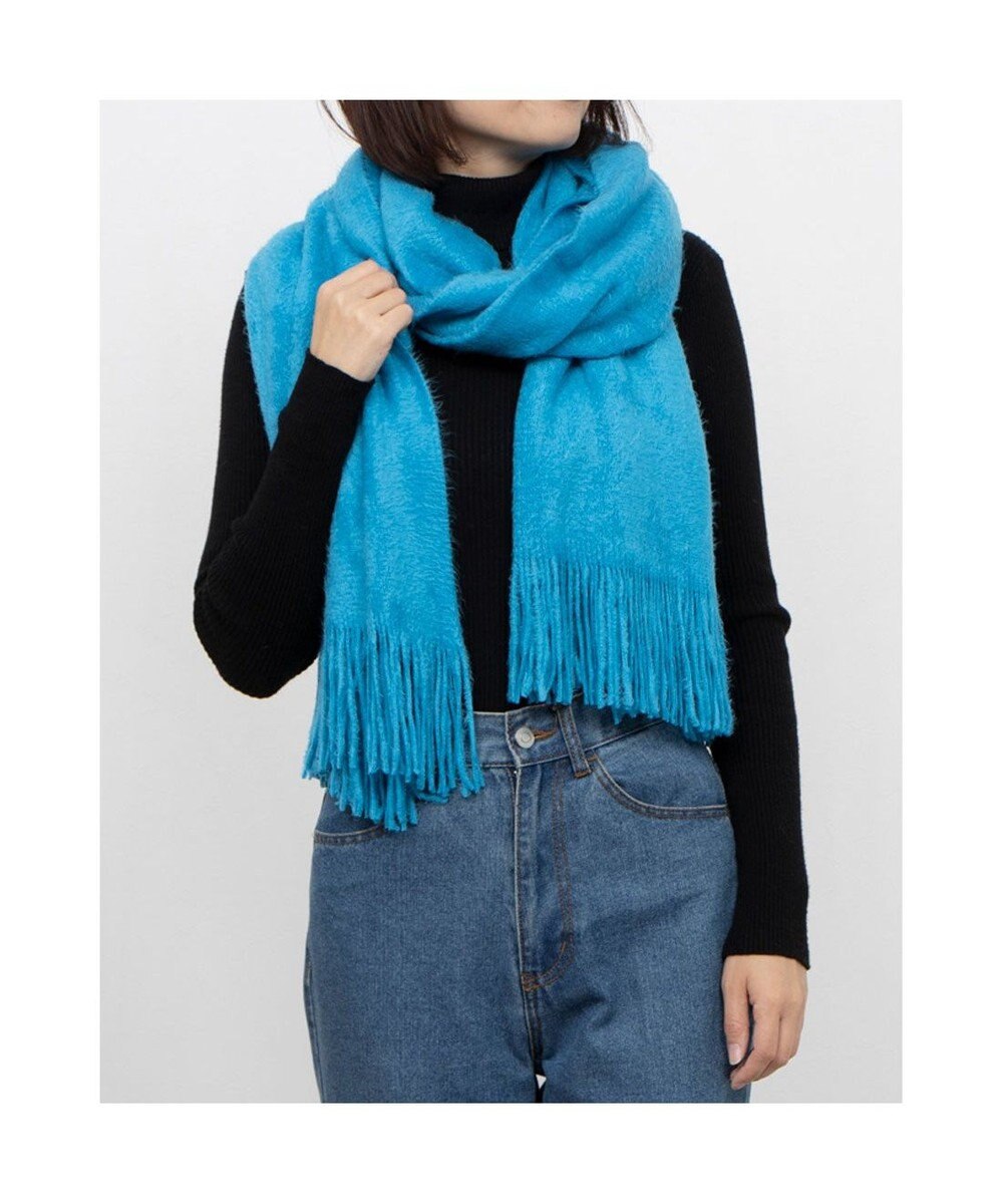 UNBILLION カシュネ cache nez / アクアミノラッセルミンク起毛ストール 