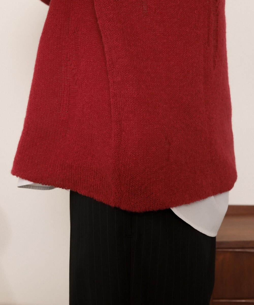 WEGO ダブルガーゼダメージプルオーバー 