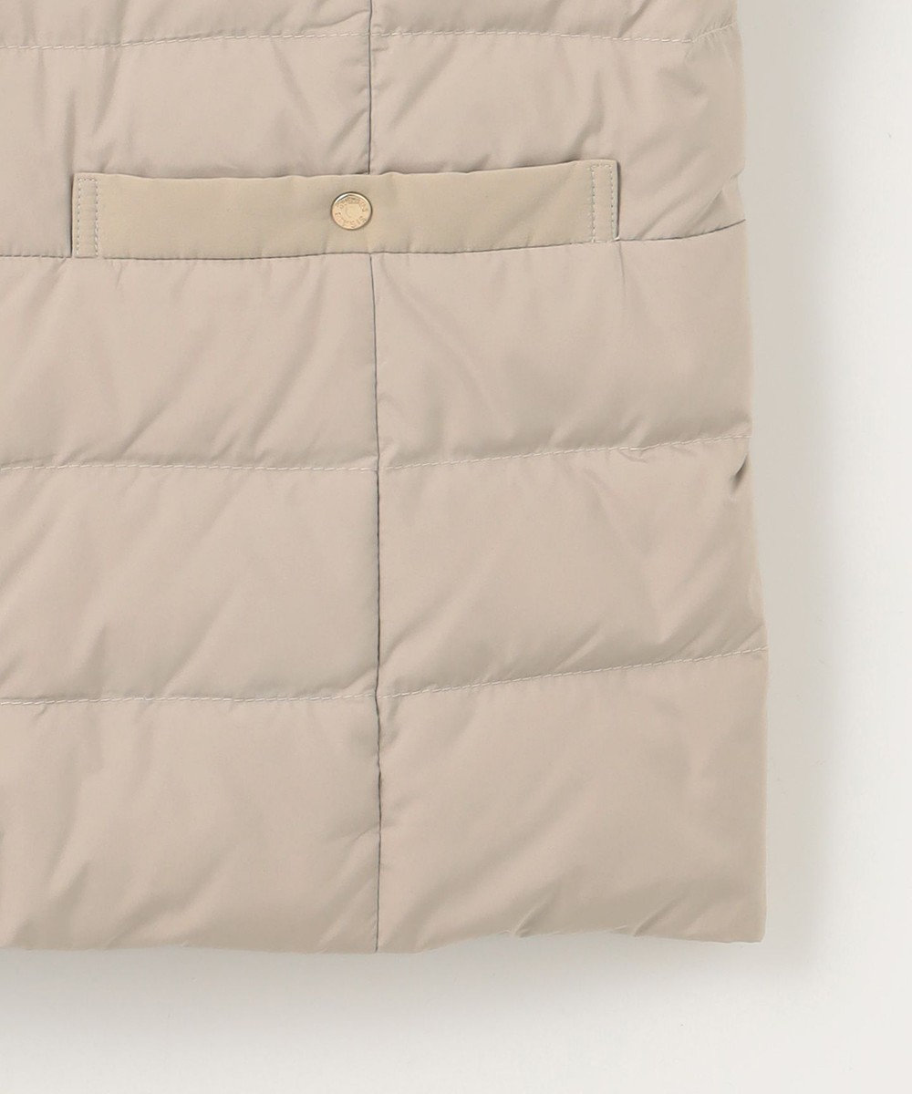 ANY SIS S 【撥水・洗える】2WAYノーカラーダウン ジャケット 