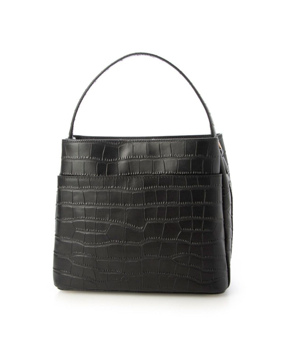 LA BAGAGERIE クロコエンボス2WAYバッグ 