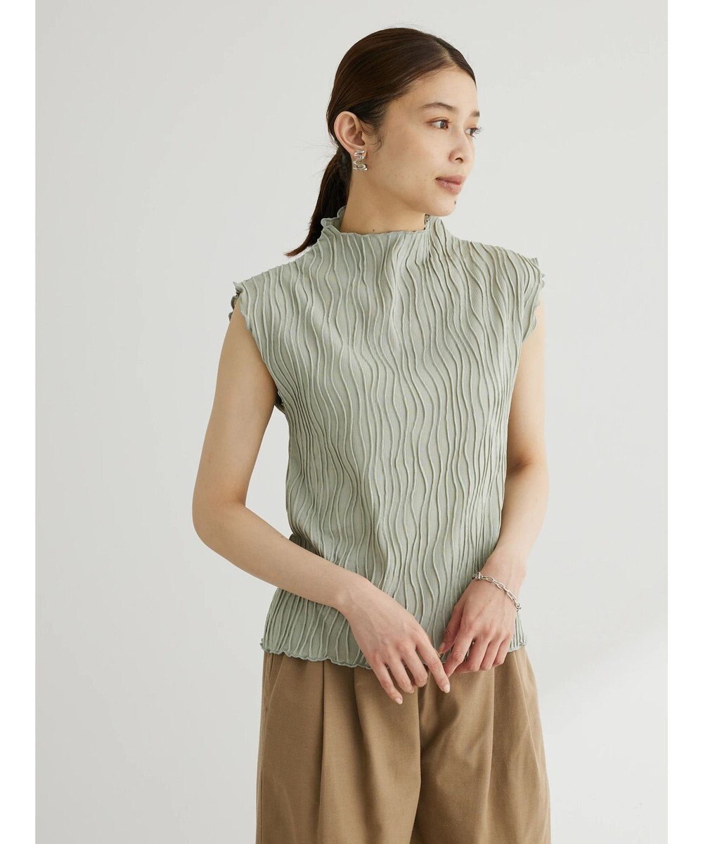 Green Parks ・Ｐｅｔｉｔ　Ｆｌｅｕｒ　ウェーブメロープルオーバー 