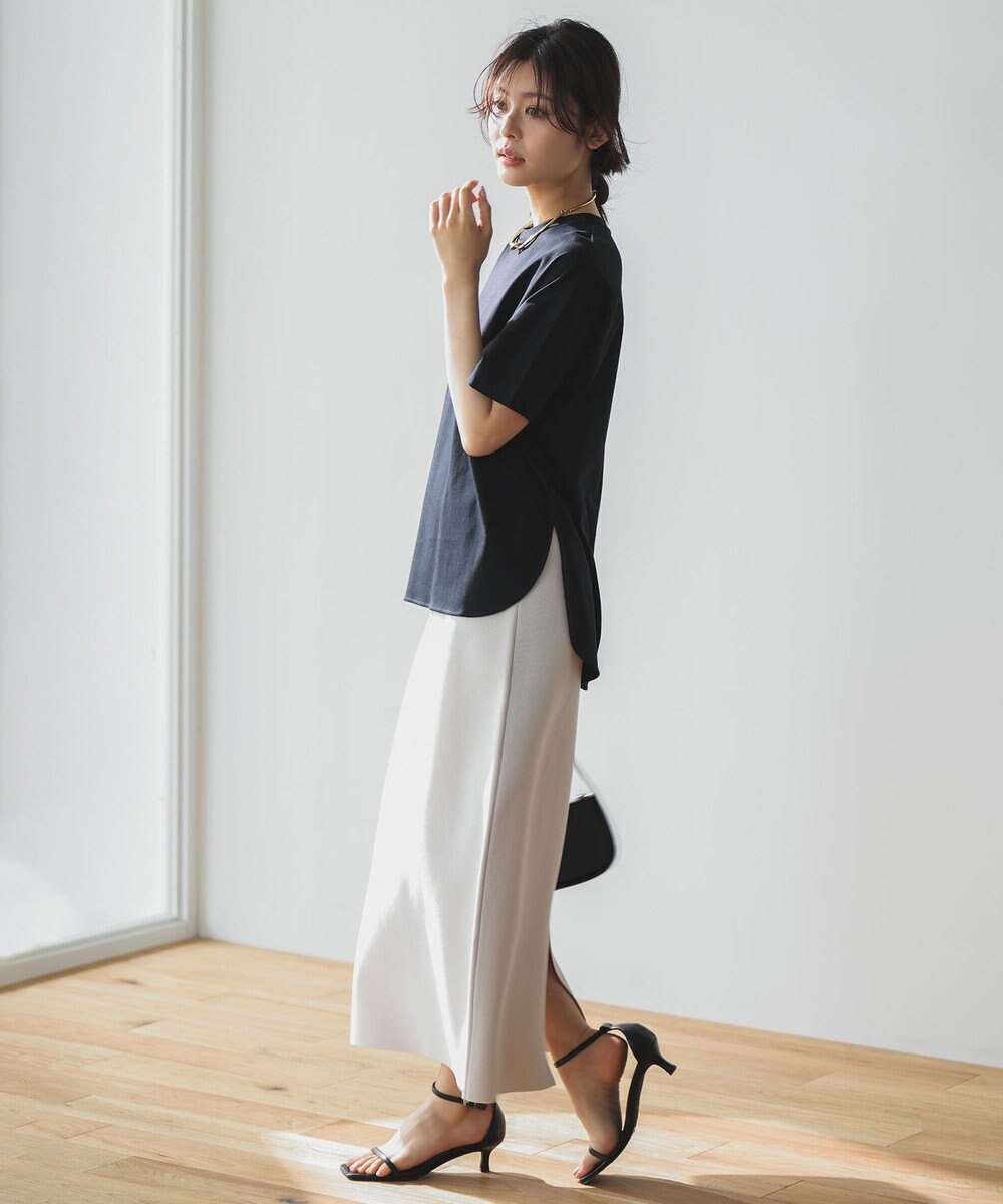 UNFILO L BEAUTY FORM-T cotton フォルムTシャツ 