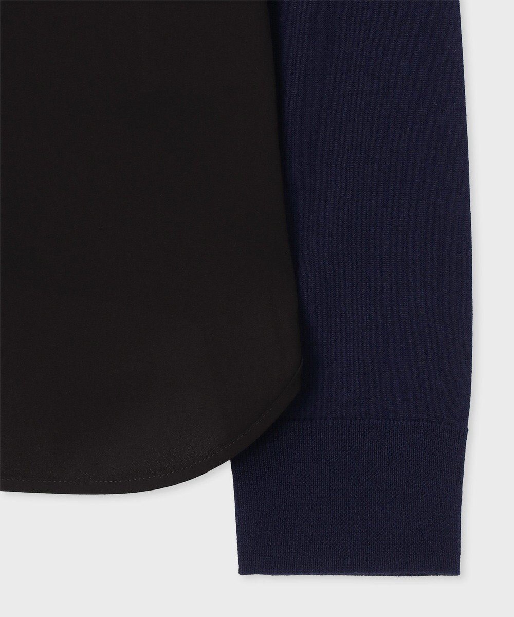 Paul Smith バイカラー シャツコンビ ニット 