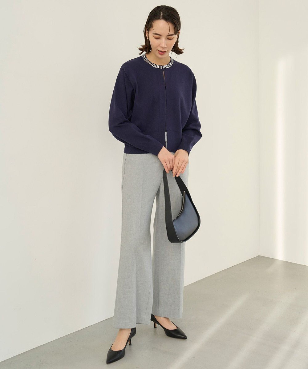 UNFILO beauty warm ワイドパンツ 