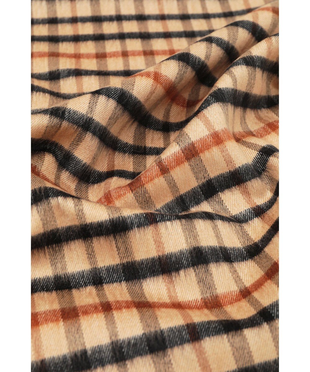 DAKS ハウスチェックシルクマフラー 