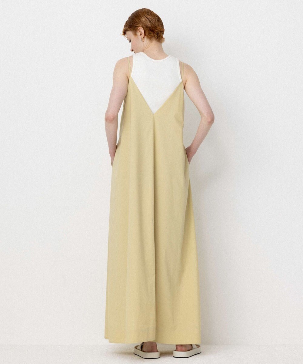 NAVE 【Nave・洗える/撥水加工/ストレッチ素材】ライトタフタ  キャミドレス 