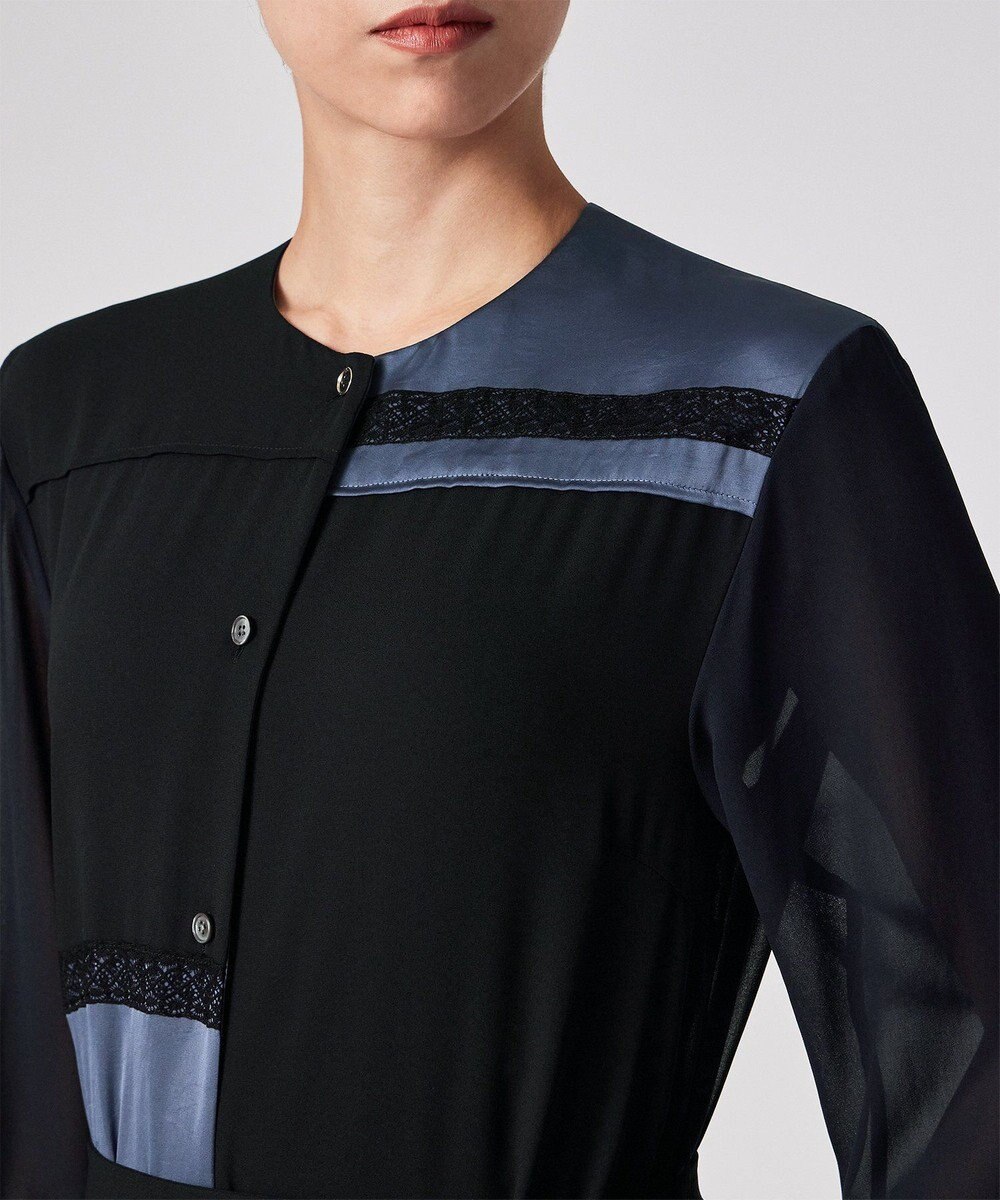 Paul Smith カラーブロック レース ワンピース 