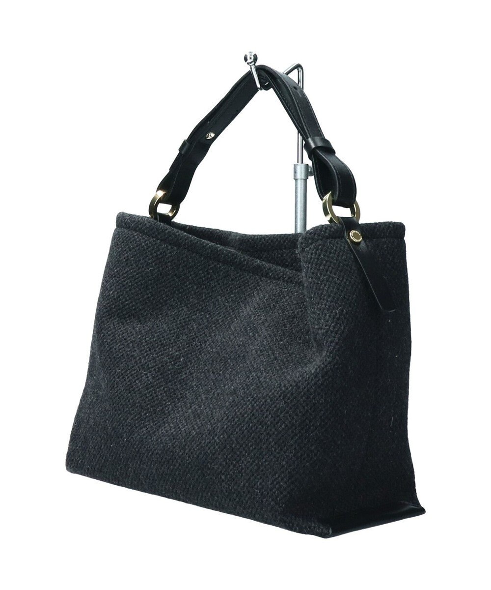 INTER-CHAUSSURES 【LORISTELLA】レザーハンドルキャンバスバッグ 