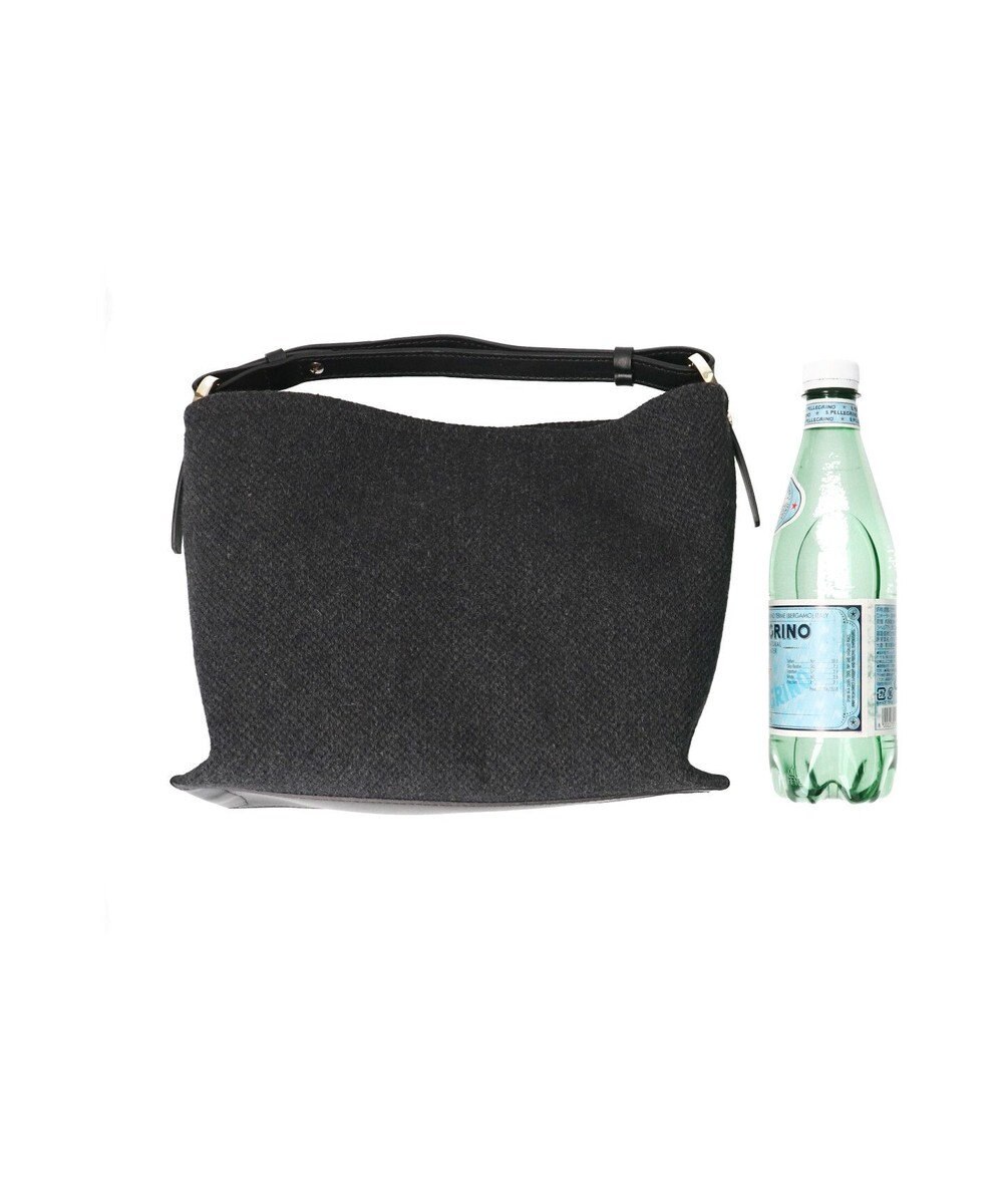 INTER-CHAUSSURES 【LORISTELLA】レザーハンドルキャンバスバッグ 