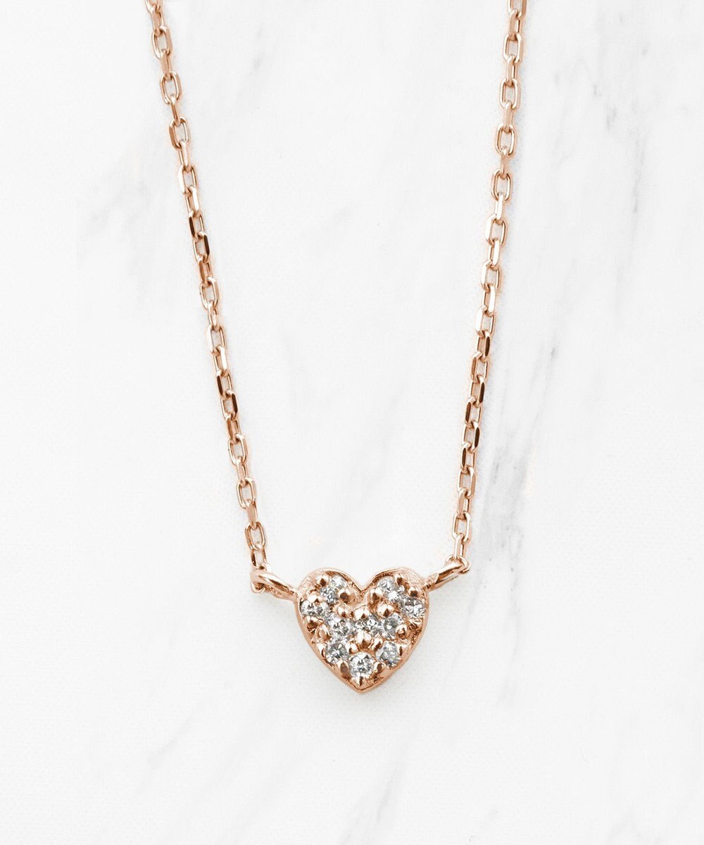 TOCCA 【WEB限定】FULL OF LOVE NECKLACE K10 ダイヤモンド ネックレス 