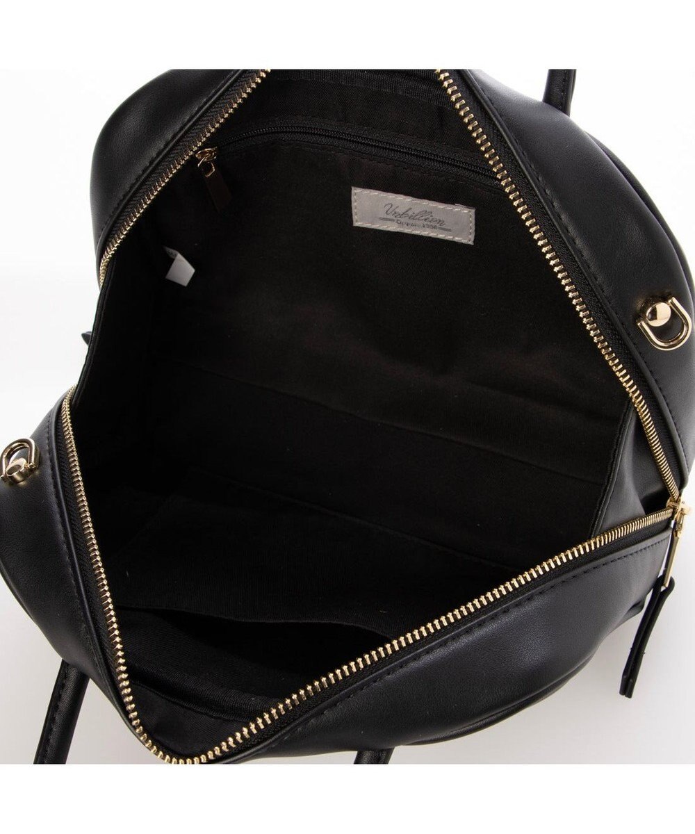 UNBILLION カシュカシュ cachecache / チャーム付横長ボストン 