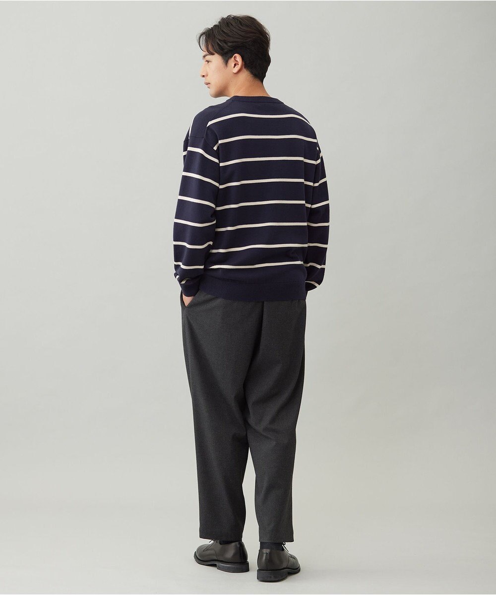 UNFILO MENS 【OCEANS YouTube 掲載/男女兼用】スムースシルキーニット 柄 