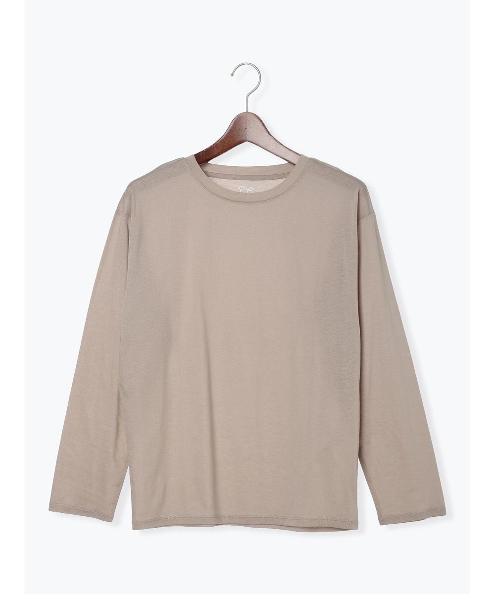 Te chichi 【雑誌掲載アイテム】シルケット天竺クルーネックロンT《2026 spring catalog item》 