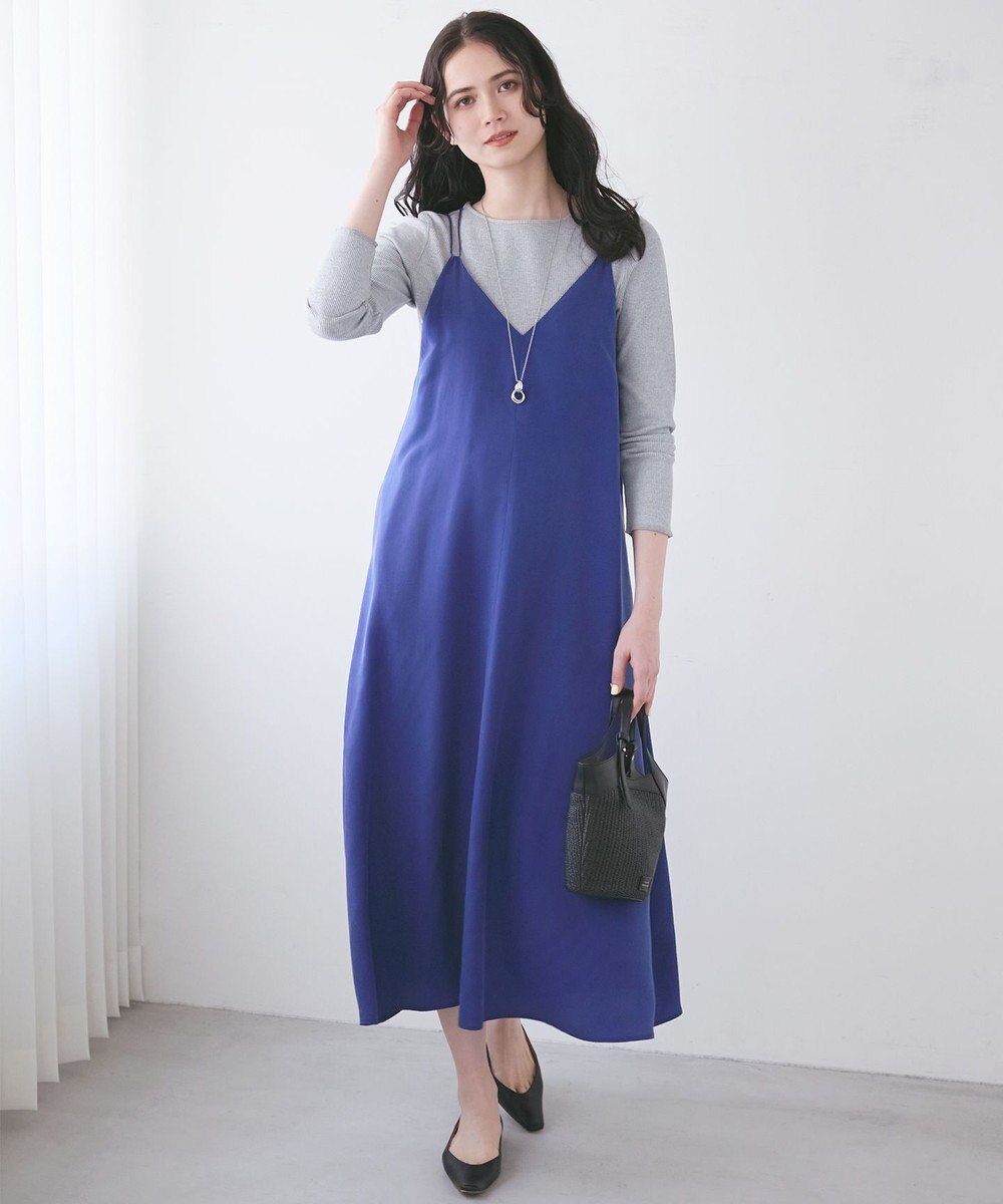 23区 【SLOW/一部店舗限定】ラメリブジャージー ロングTシャツ 