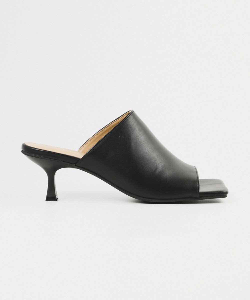 BONTRE 【PRECIEUX JOUET/プレシュウジュエ】ワイドスクエアスカルプチャーヒールミュール/019PJ 