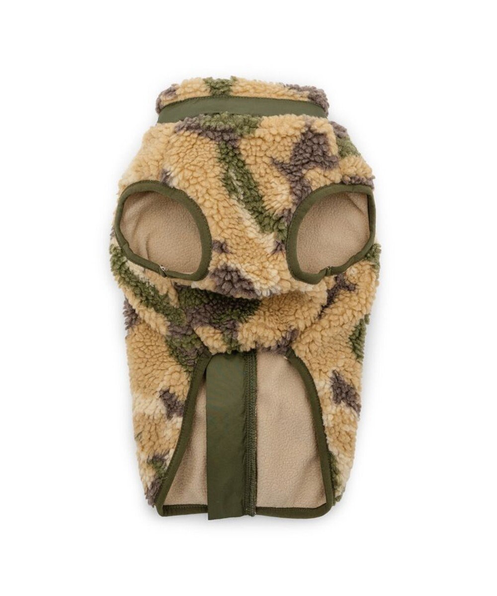 PET PARADISE Lee カモフラージュ ボアベスト 小型犬 