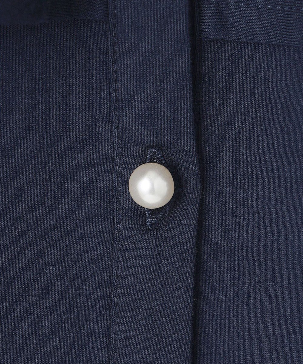 組曲 S 【洗える】ブラウスライクジャージーポンチョライク カットソー 