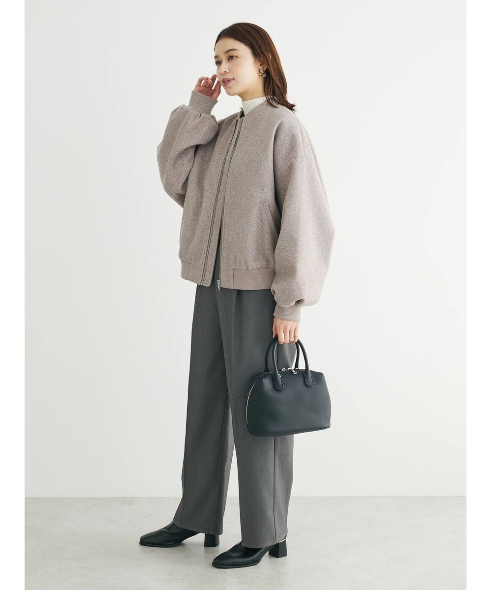 Green Parks ・ＥＬＥＮＣＡＲＥ　ＤＵＥ　ウールライクブルゾン 