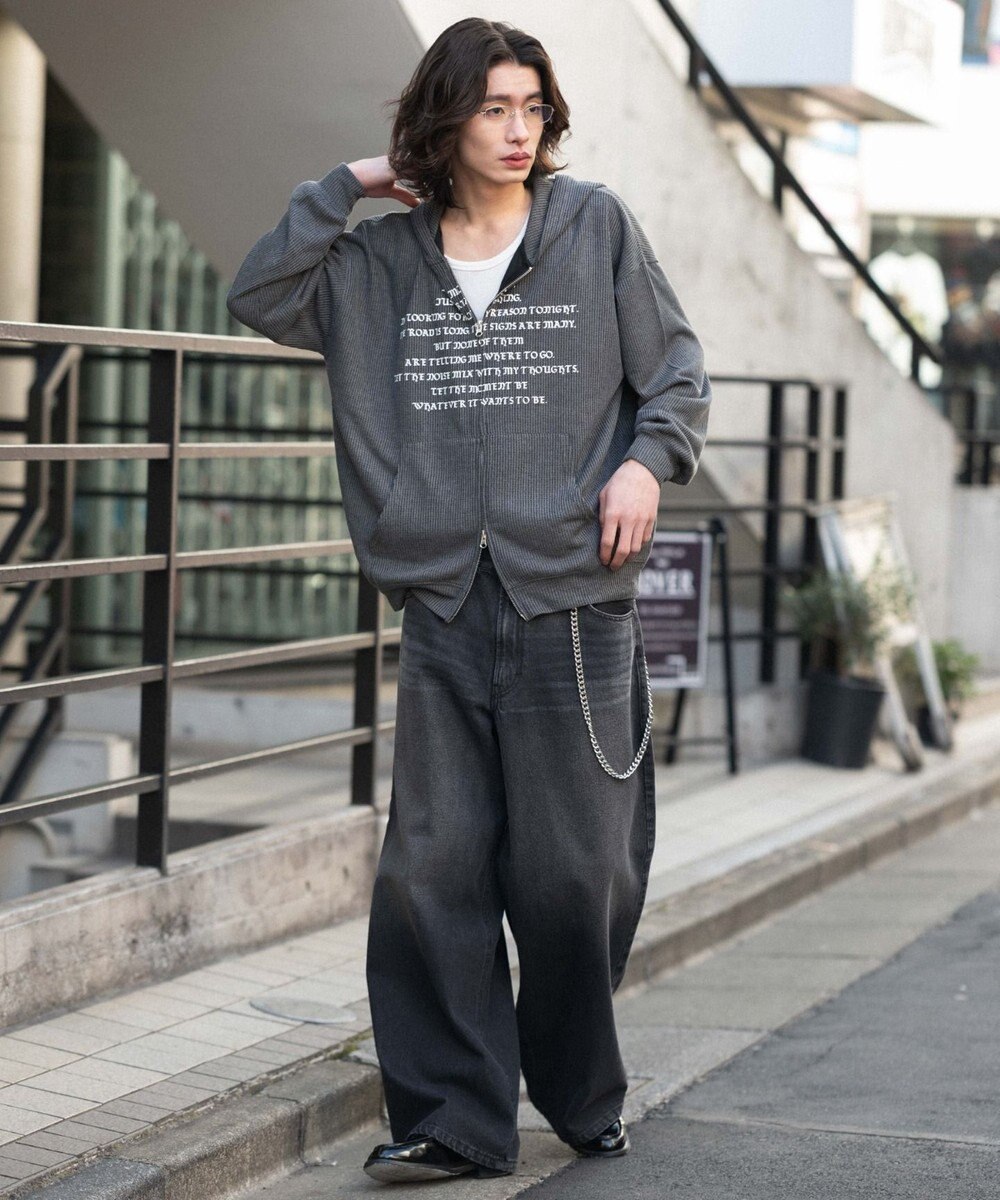 WEGO 【ユニセックス着用ITEM】メッシュZIPパーカー 