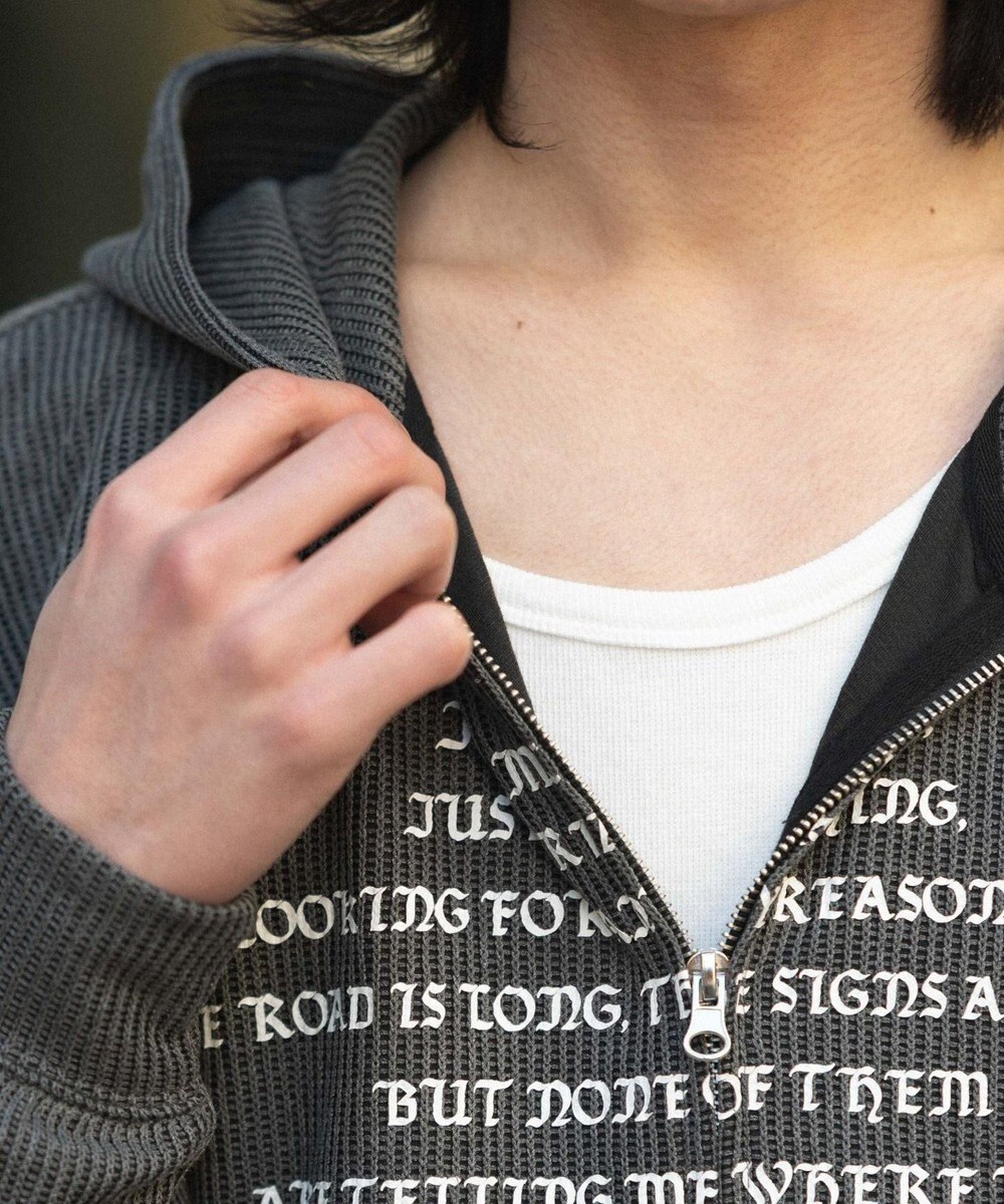 WEGO 【ユニセックス着用ITEM】メッシュZIPパーカー 